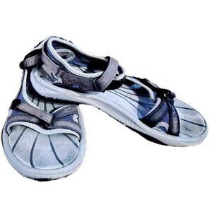 Teva Women's 6.5 Neota Blue Leather Sandals Model  #4178